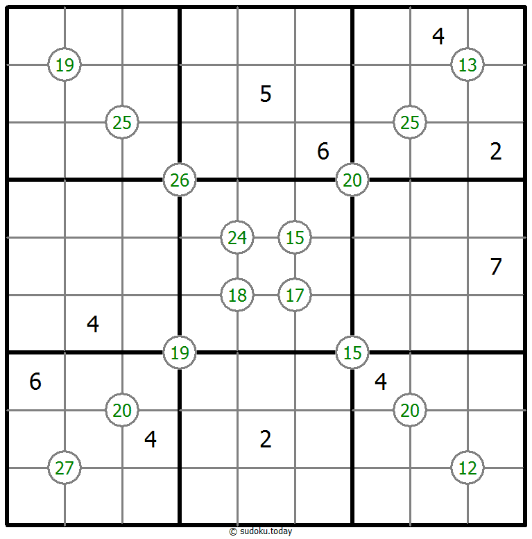 Vier-Summen-Sudoku