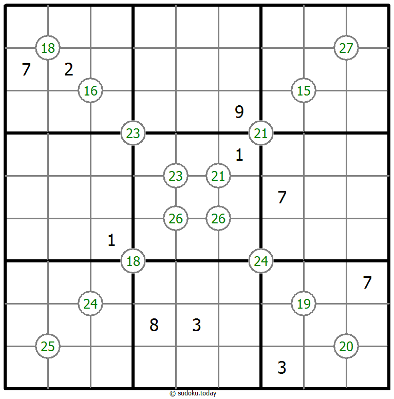 Vier-Summen-Sudoku