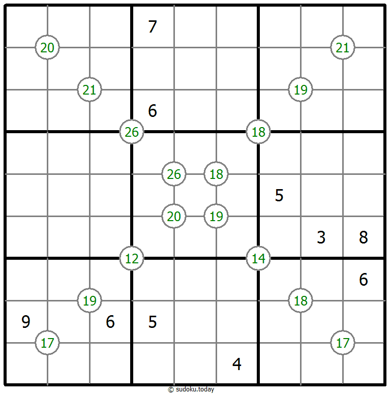 Group Sum Sudoku 03. Dezember 2025