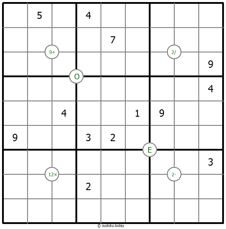 Mathematik-Sudoku