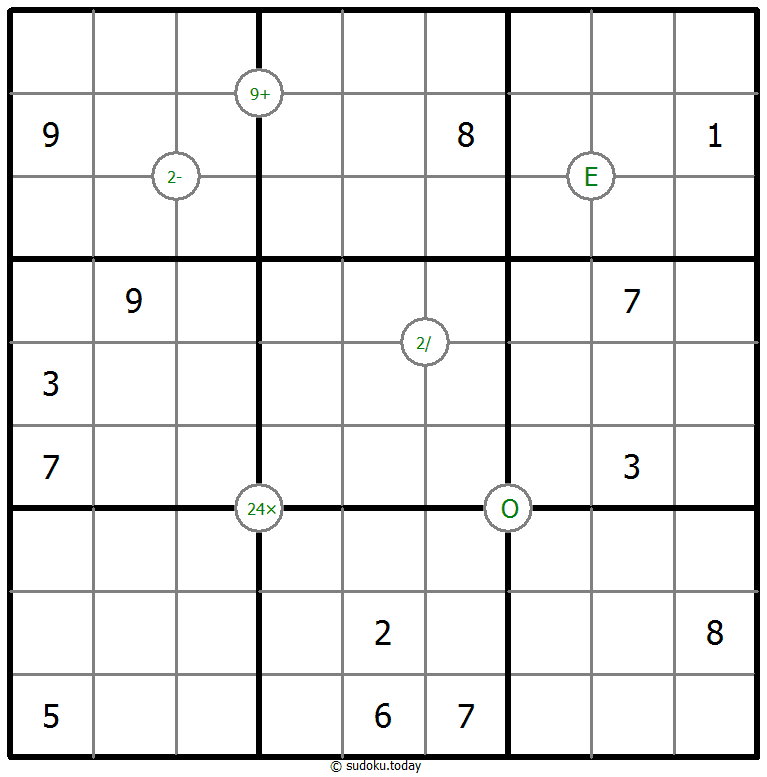 Mathematik-Sudoku