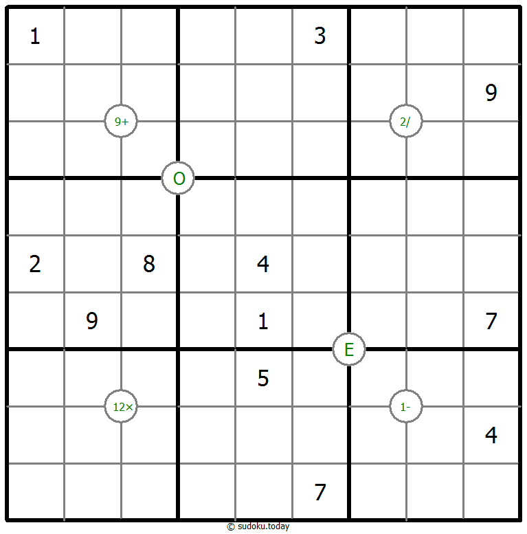 Mathematik-Sudoku