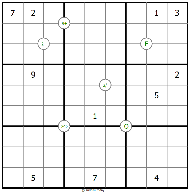 Mathematik-Sudoku
