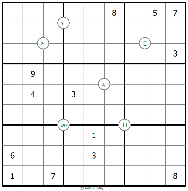 Mathematik-Sudoku