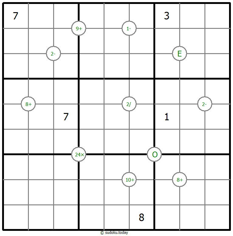Mathematik-Sudoku