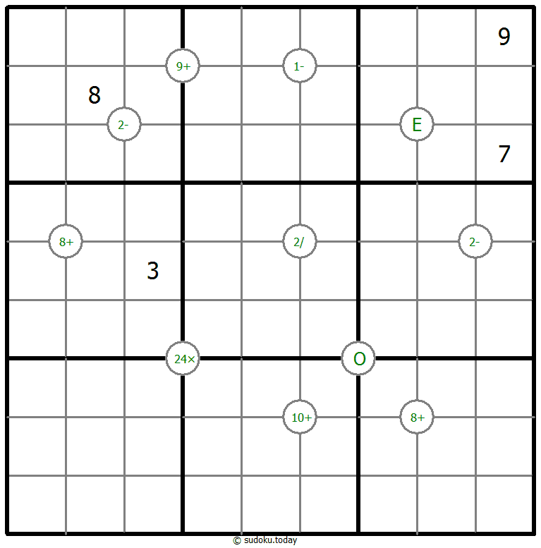 Mathematik-Sudoku
