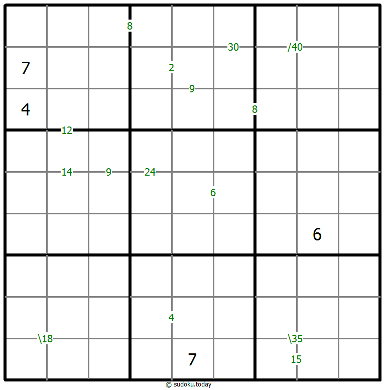 Produkt-Sudoku
