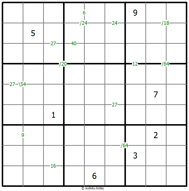 Produkt-Sudoku