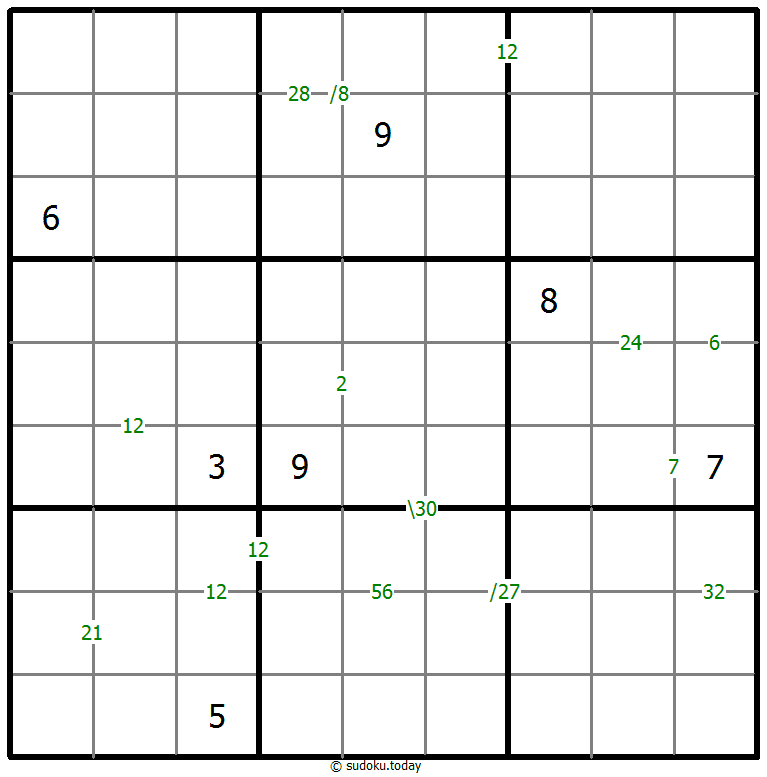 Produkt-Sudoku