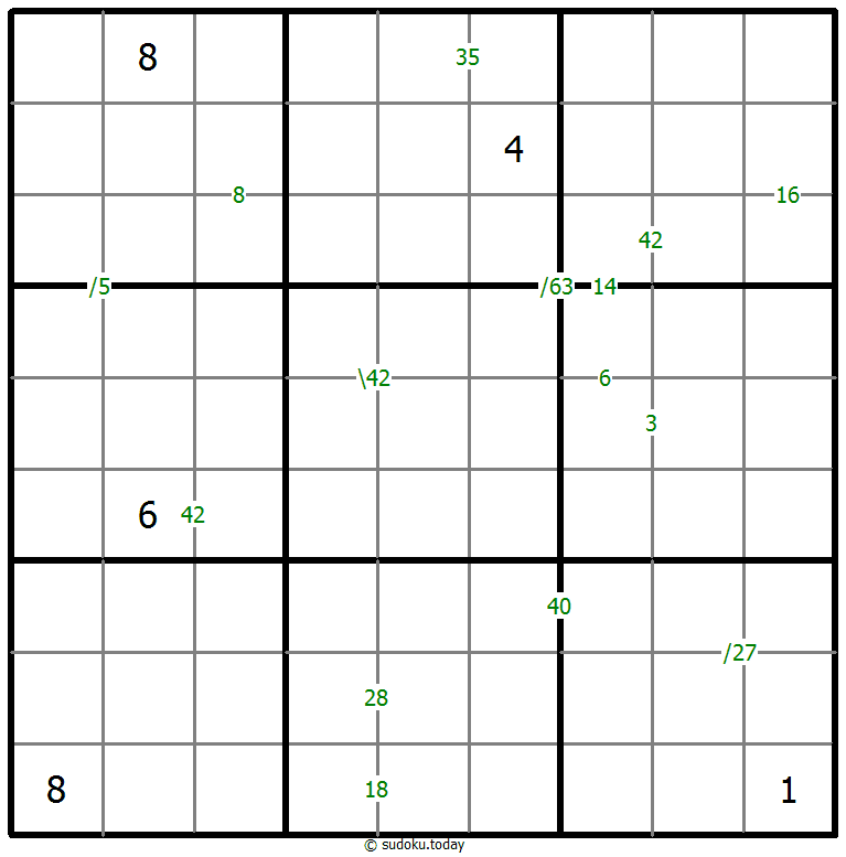 Produkt-Sudoku