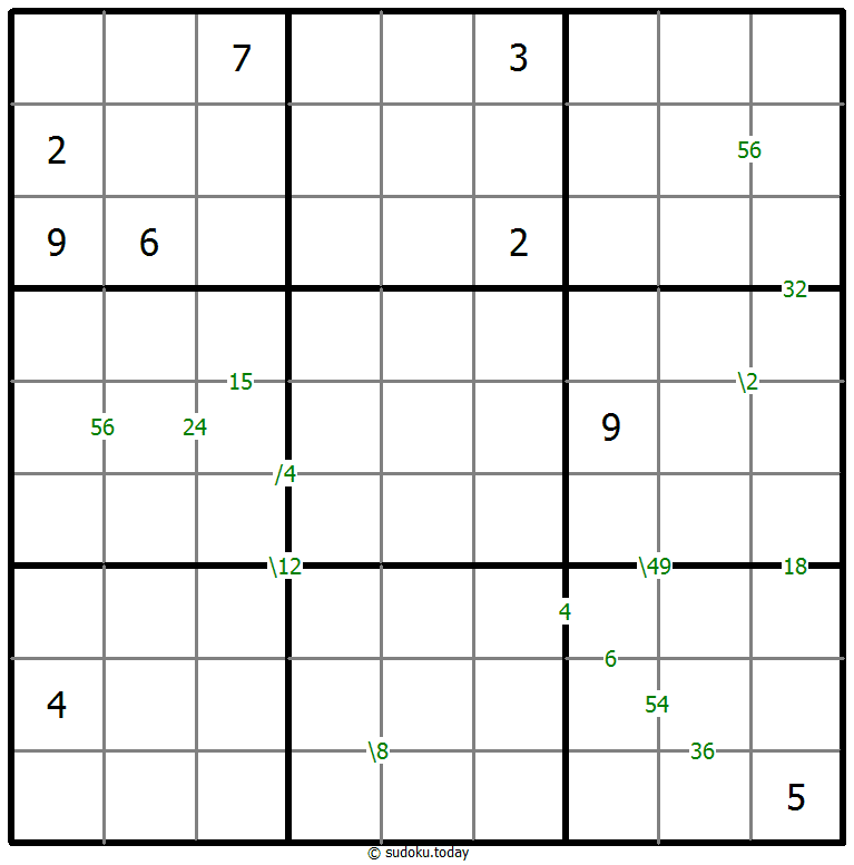 Produkt-Sudoku