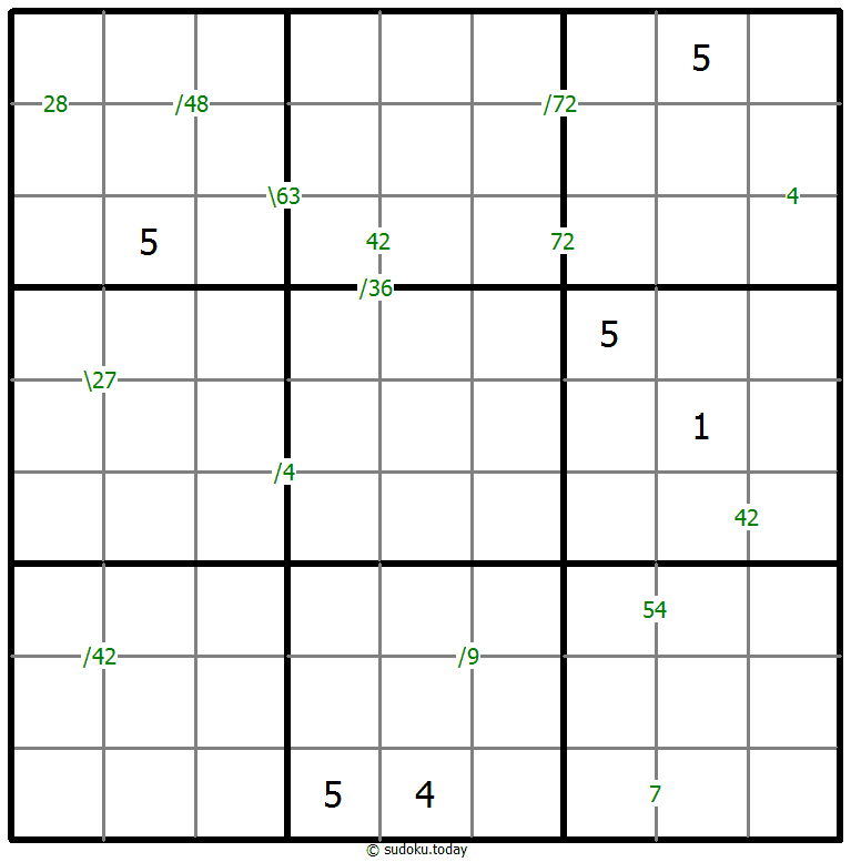 Produkt-Sudoku