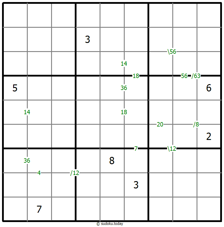 Produkt-Sudoku