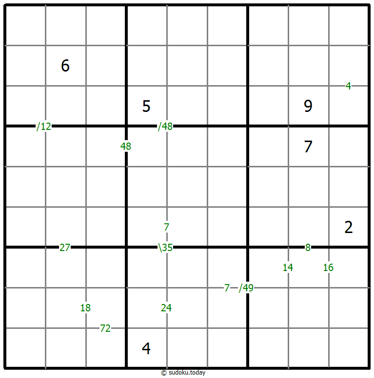 Produkt-Sudoku