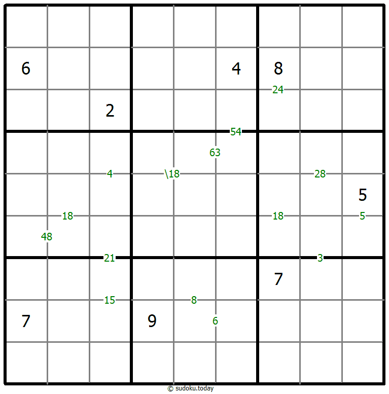 Produkt-Sudoku