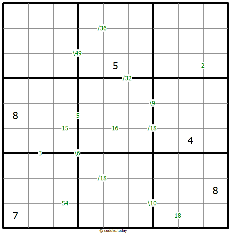 Produkt-Sudoku