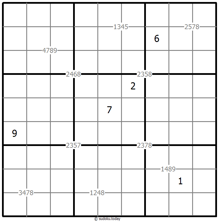 Vierfach Sudoku