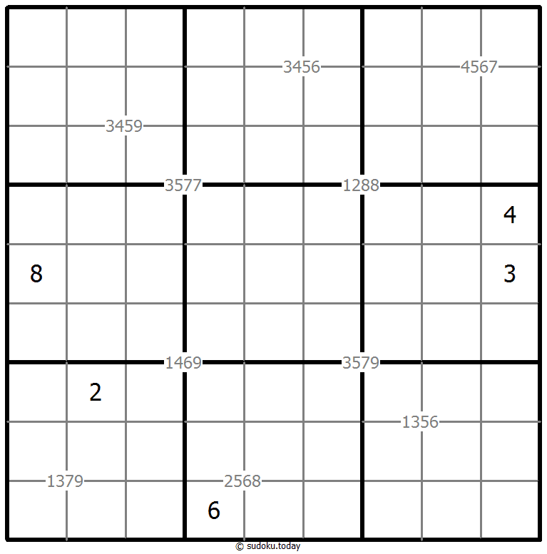 Vierfach Sudoku