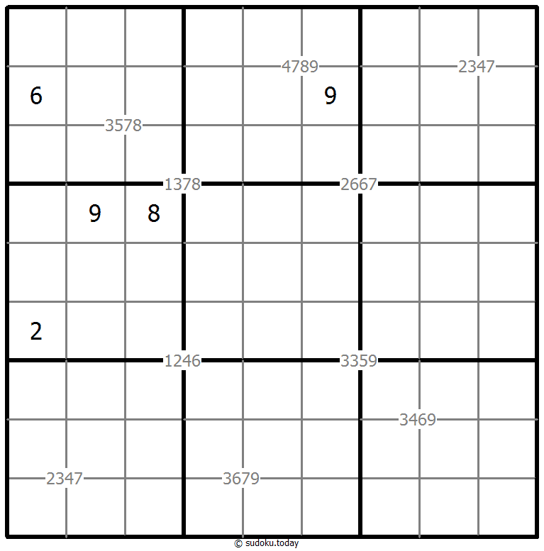 Vierfach Sudoku