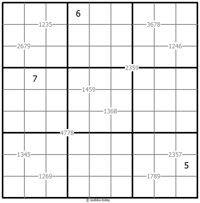 Quadruple sudoku 05. November 2025