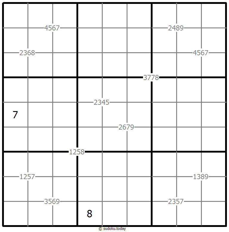 Vierfach Sudoku