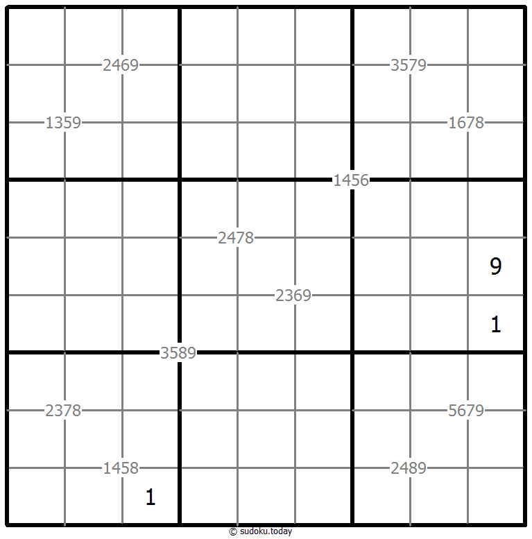 Vierfach Sudoku