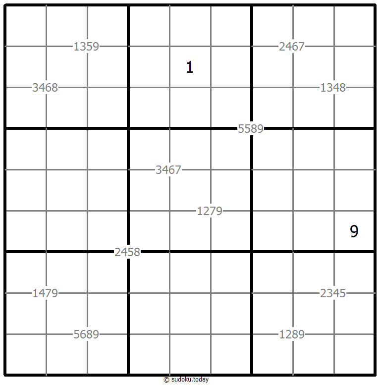 Vierfach Sudoku
