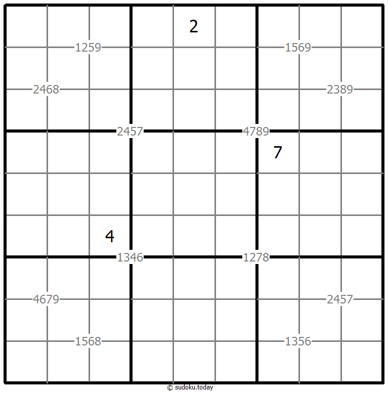 Vierfach Sudoku