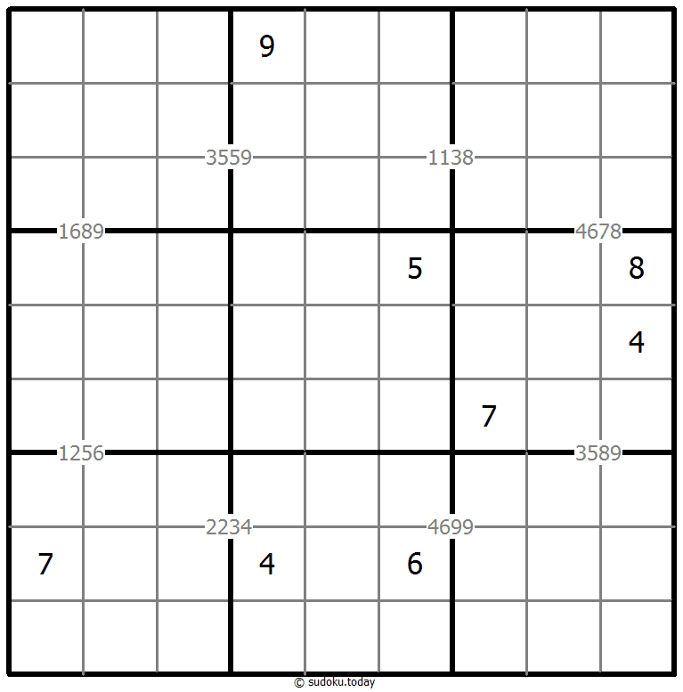 Vierfach Sudoku