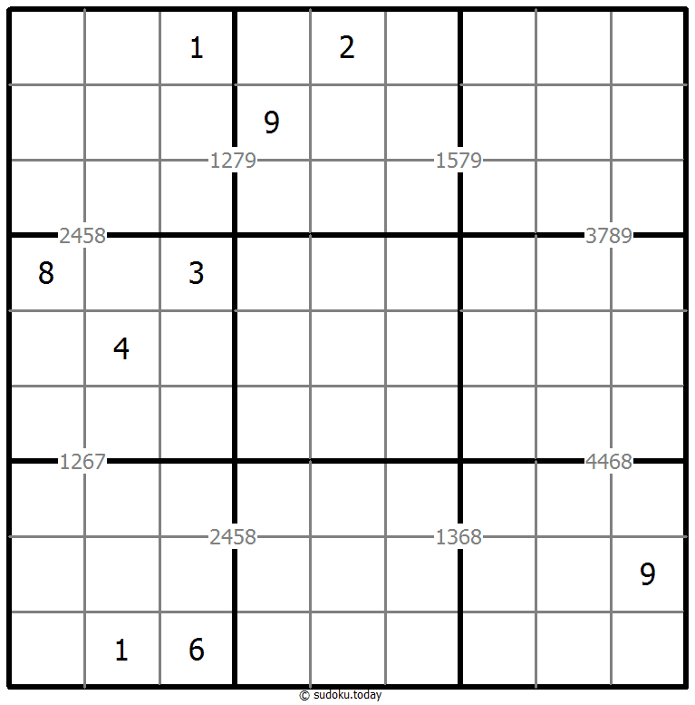 Vierfach Sudoku