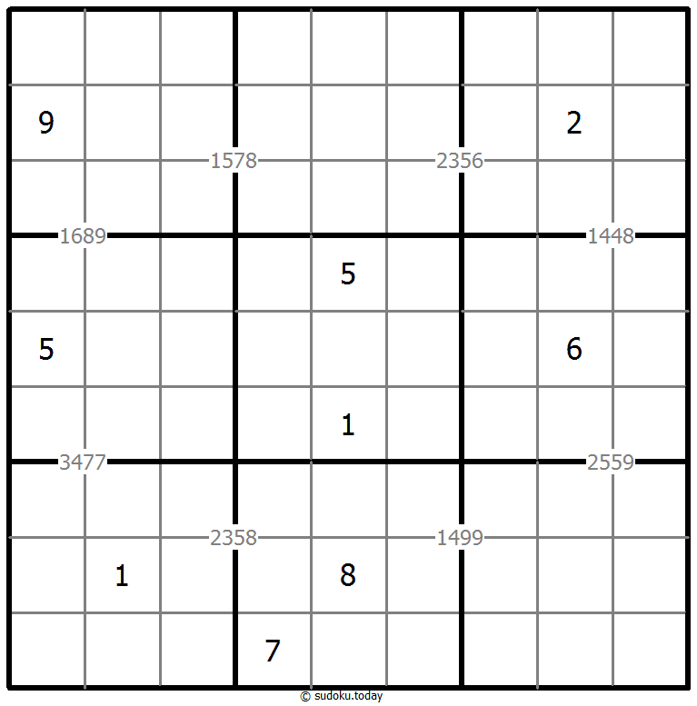 Quadruple sudoku 13. Dezember 2025