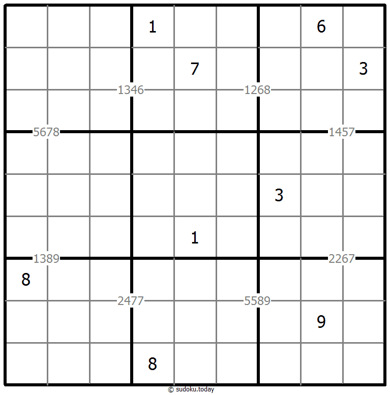Vierfach Sudoku