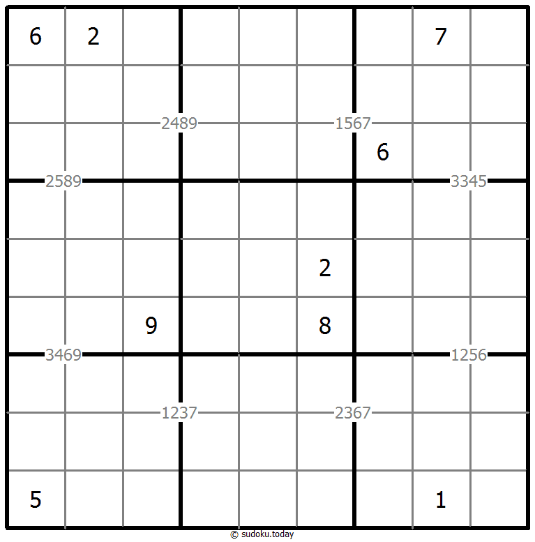 Vierfach Sudoku