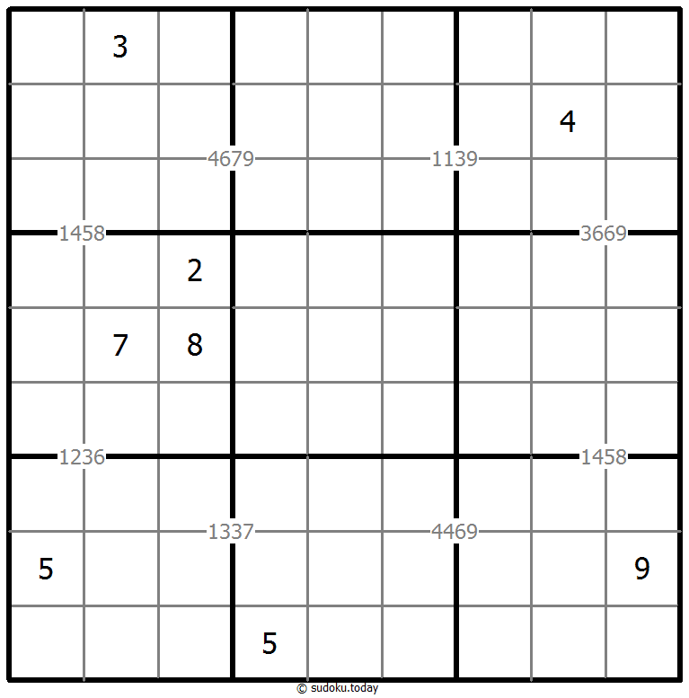 Vierfach Sudoku
