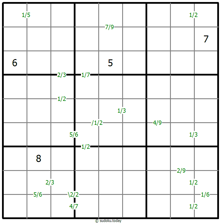 Quotienten-Sudoku