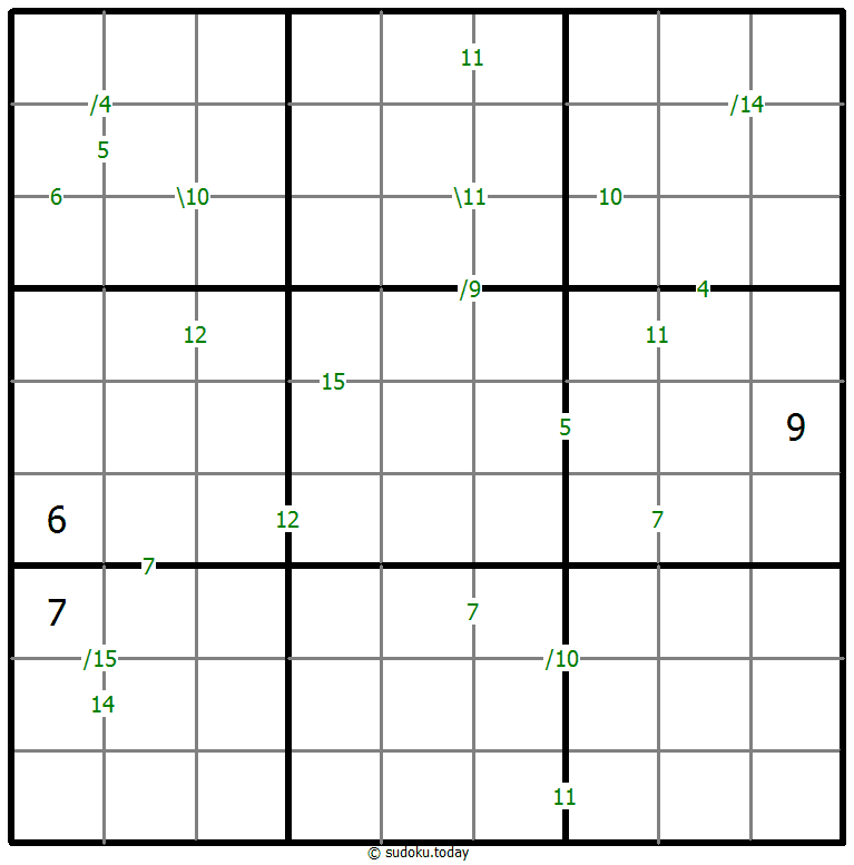 Summe-Sudoku