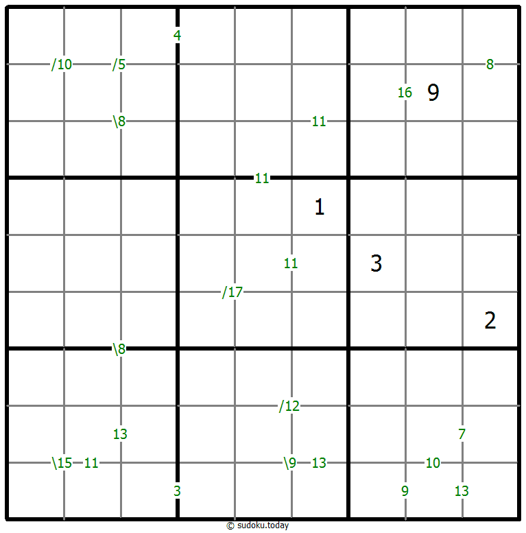 Summe-Sudoku