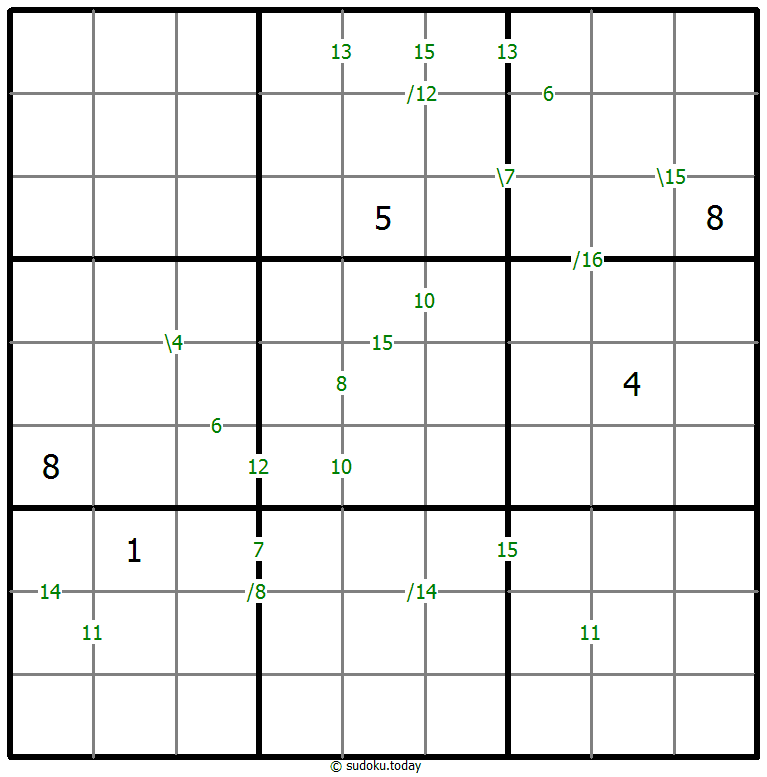 Summe-Sudoku