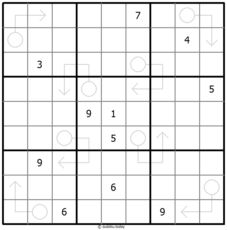 Pfeil-Sudoku