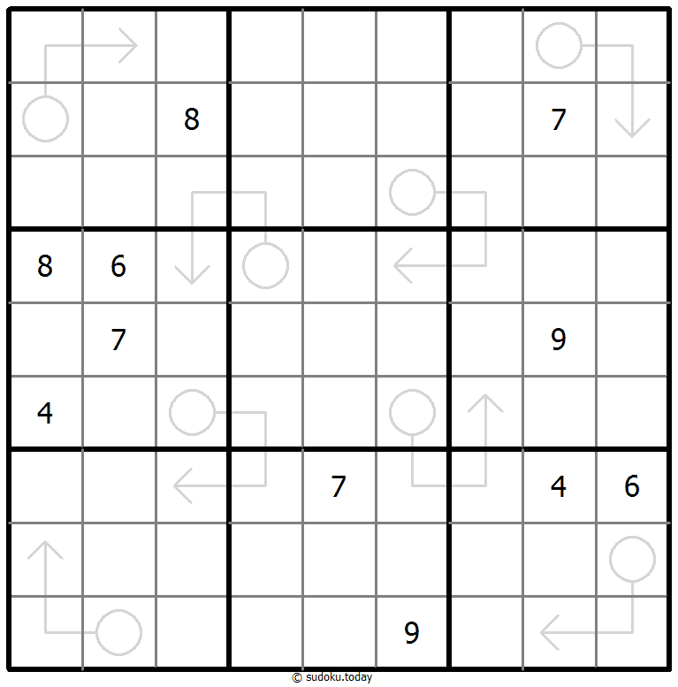 Pfeil-Sudoku