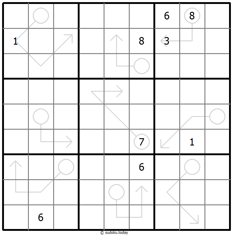 Pfeil-Sudoku