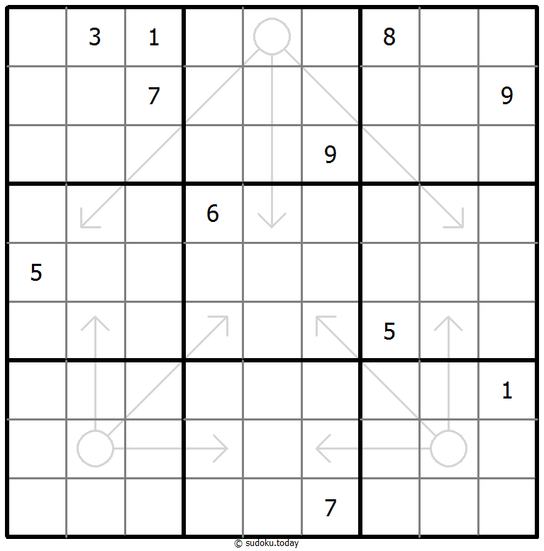 Pfeil-Sudoku