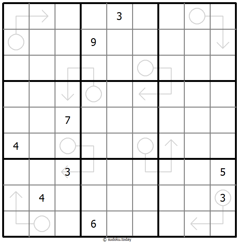 Pfeil-Sudoku