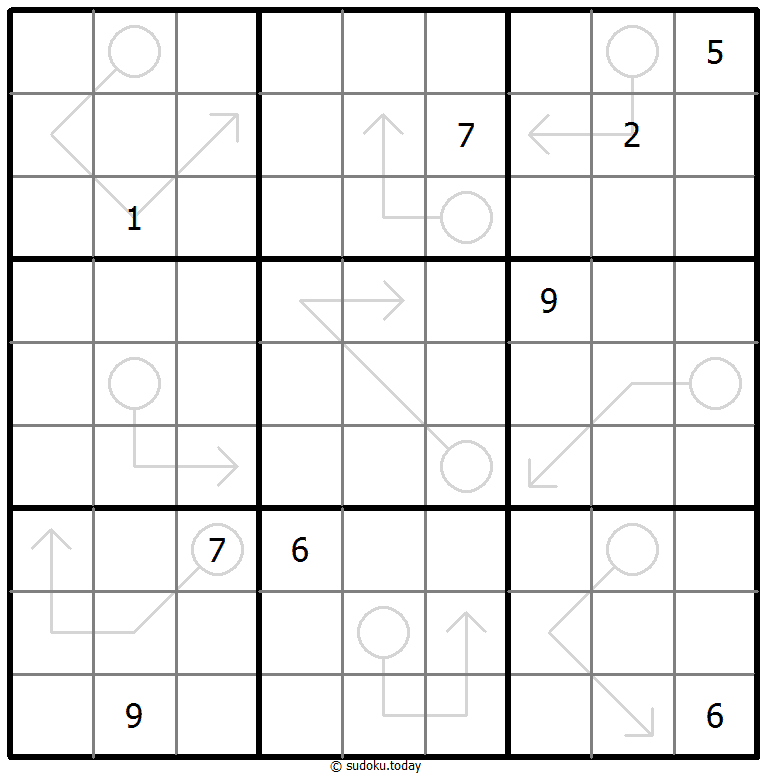 Arrow Sudoku 18. Januar 2026
