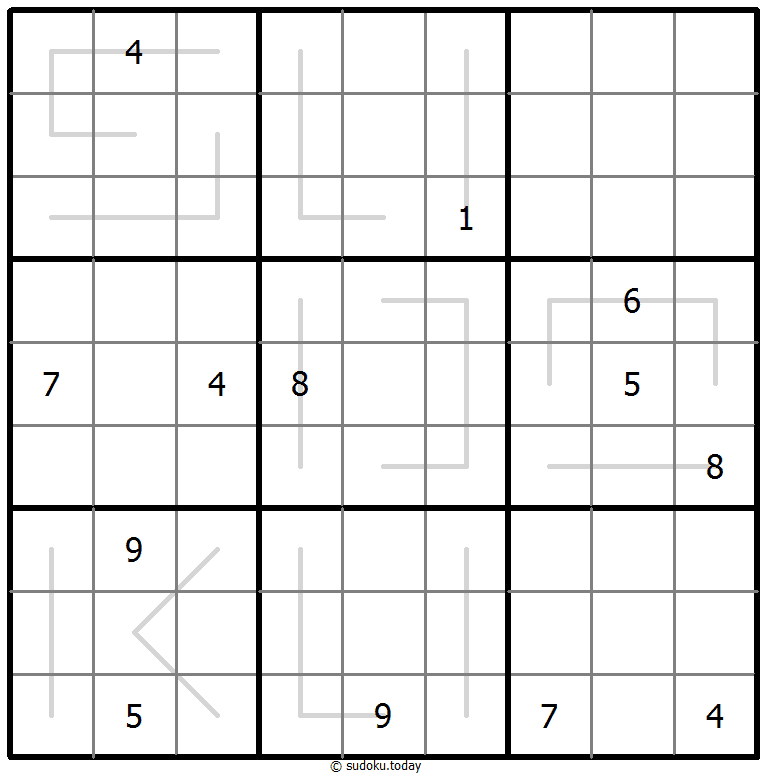 Steigende-Sudoku