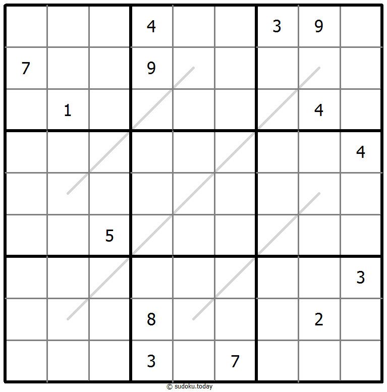 Steigende-Sudoku