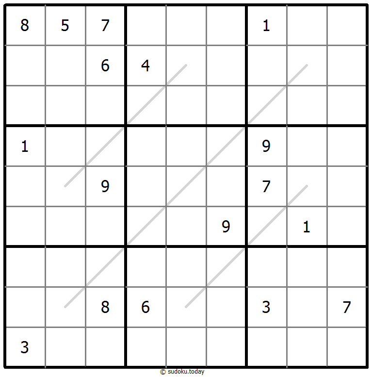 Steigende-Sudoku