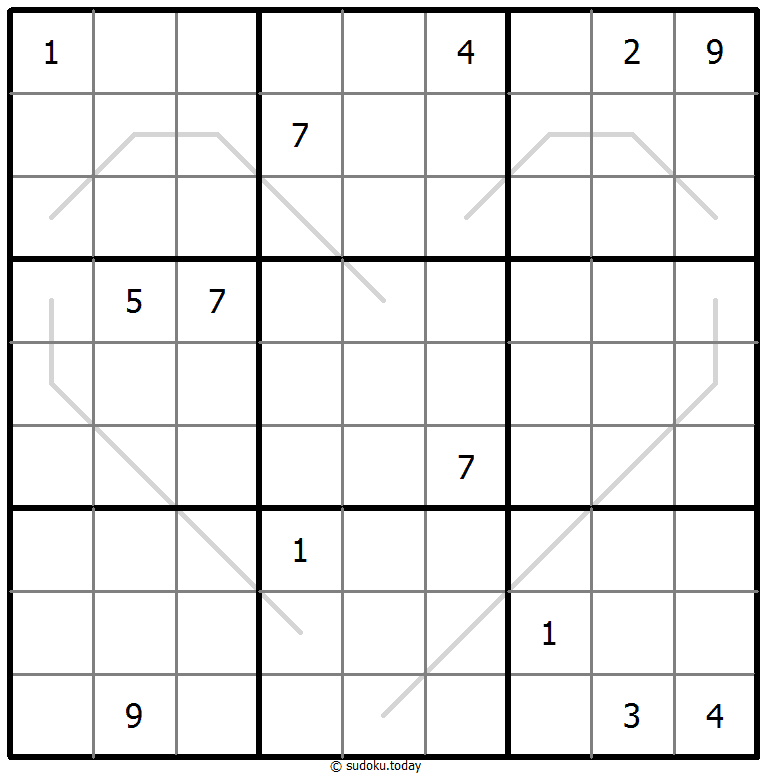Steigende-Sudoku