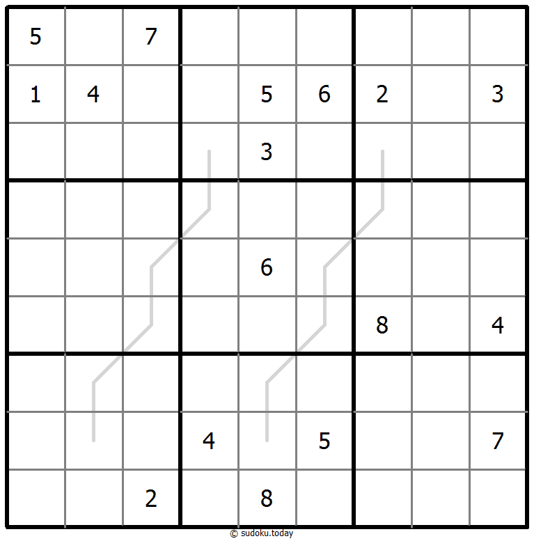 Steigende-Sudoku