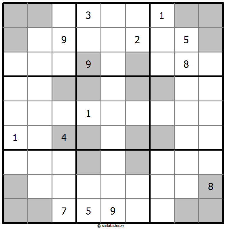 Fortress Sudoku 25. Januar 2026